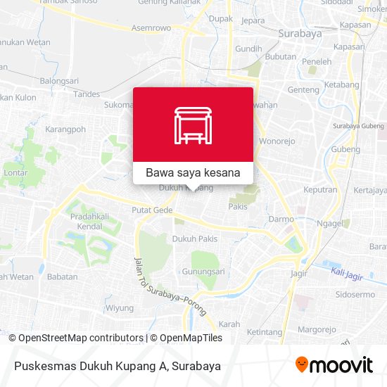 Peta Puskesmas Dukuh Kupang A