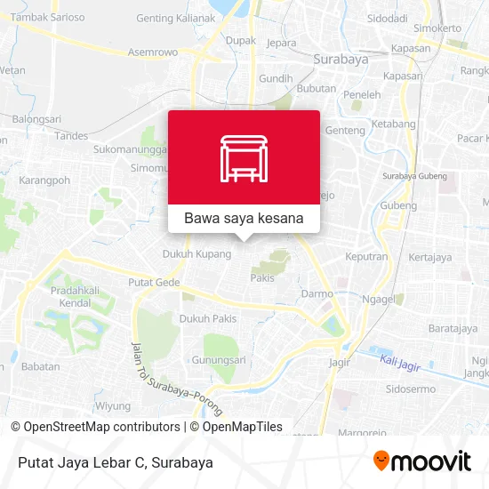 Peta Putat Jaya Lebar C