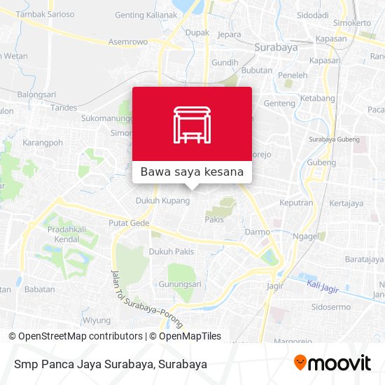 Peta Smp Panca Jaya Surabaya