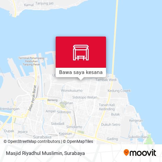 Peta Masjid Riyadhul Muslimin