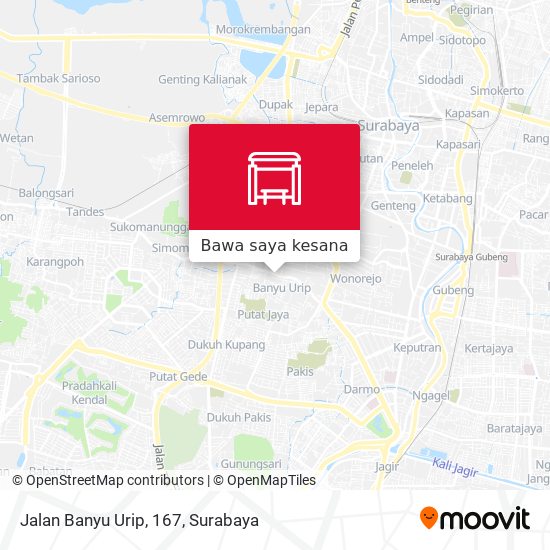 Peta Jalan Banyu Urip, 167