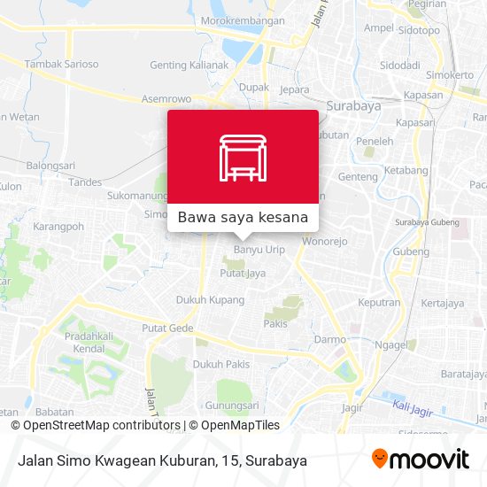 Peta Jalan Simo Kwagean Kuburan, 15