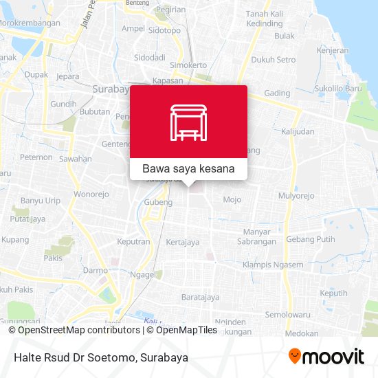 Peta Halte Rsud Dr Soetomo