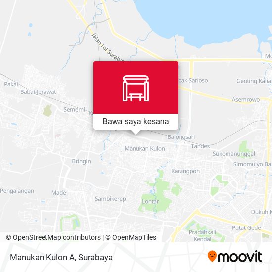 Peta Manukan Kulon A