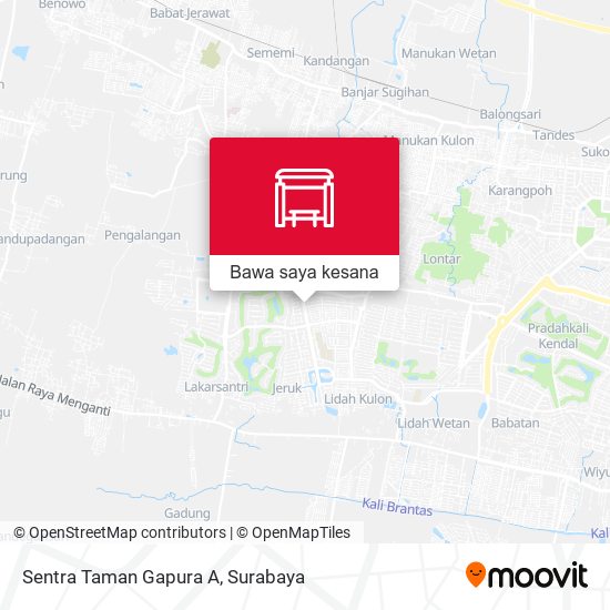 Peta Sentra Taman Gapura A