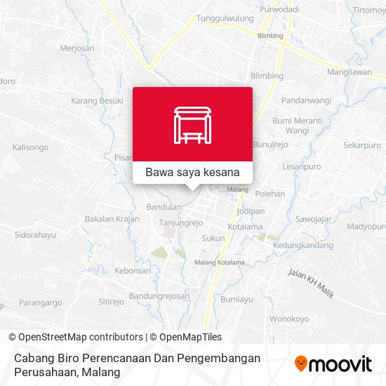 Peta Cabang Biro Perencanaan Dan Pengembangan Perusahaan