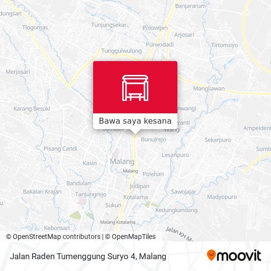 Peta Jalan Raden Tumenggung Suryo 4