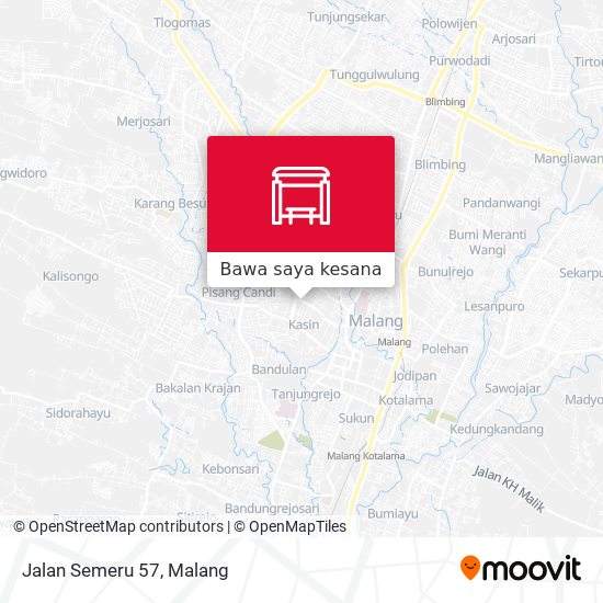 Peta Jalan Semeru 57