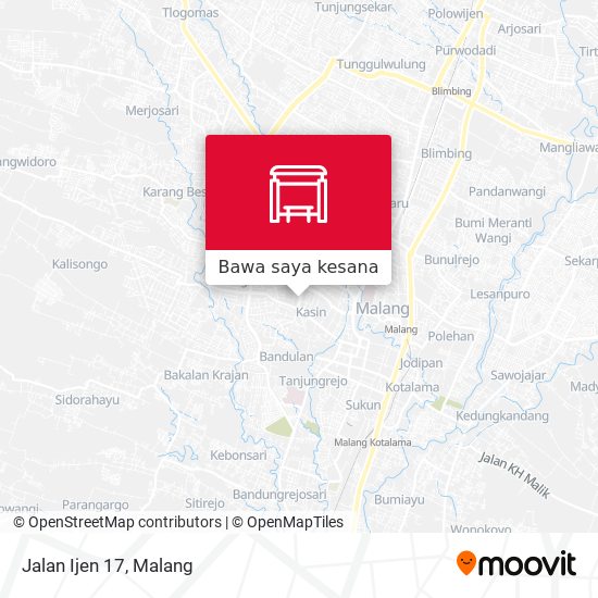 Peta Jalan Ijen 17