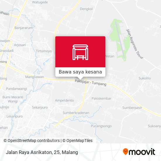 Peta Jalan Raya Asrikaton, 25