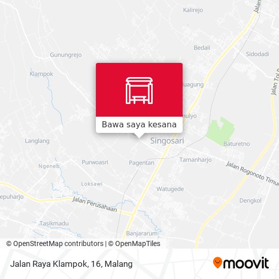 Peta Jalan Raya Klampok, 16