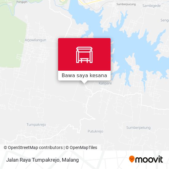 Peta Jalan Raya Tumpakrejo