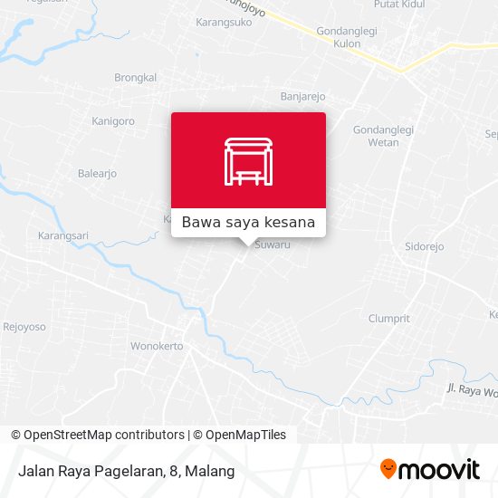Peta Jalan Raya Pagelaran, 8