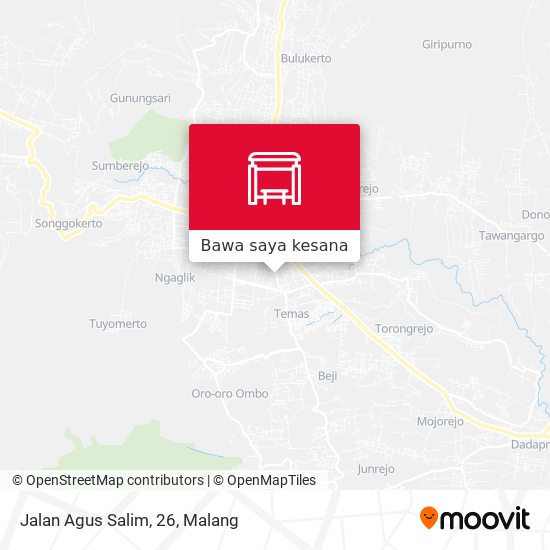 Peta Jalan Agus Salim, 26