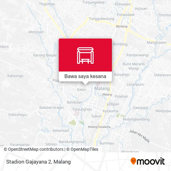 Peta Stadion Gajayana 2
