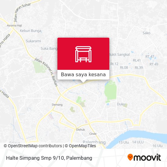 Peta Halte Simpang Smp 9/10
