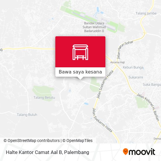 Peta Halte Kantor Camat Aal B