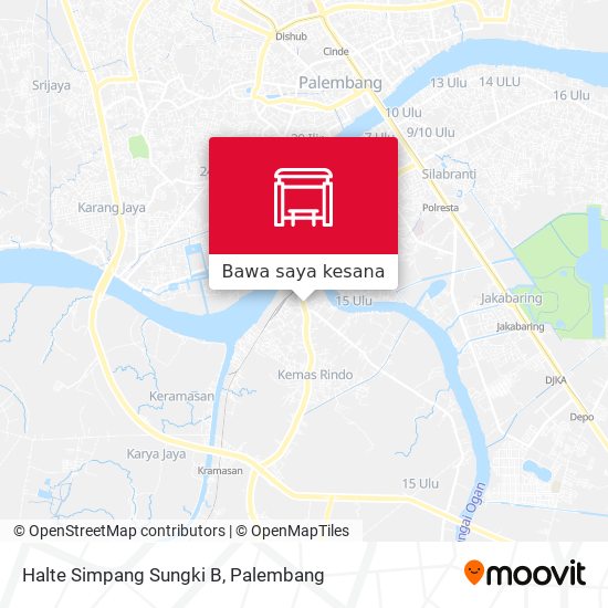 Peta Halte Simpang Sungki B