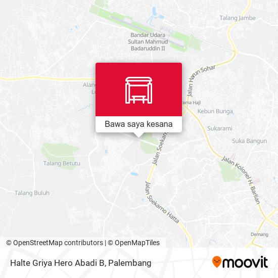 Peta Halte Griya Hero Abadi B
