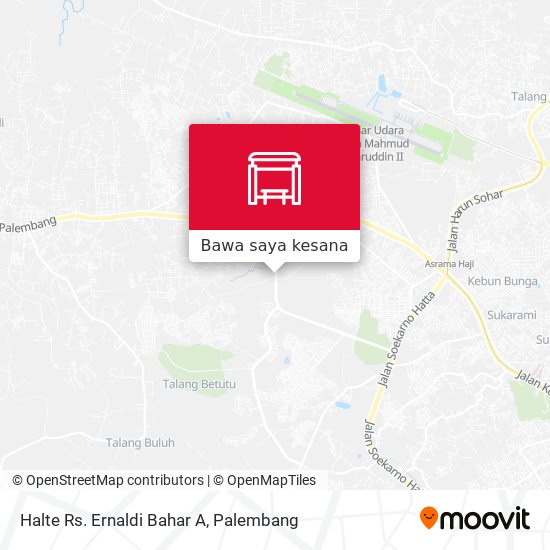 Peta Halte Rs. Ernaldi Bahar A