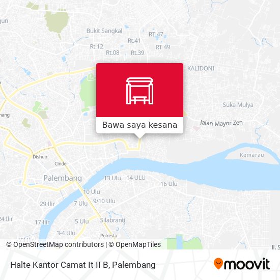 Peta Halte Kantor Camat It II B