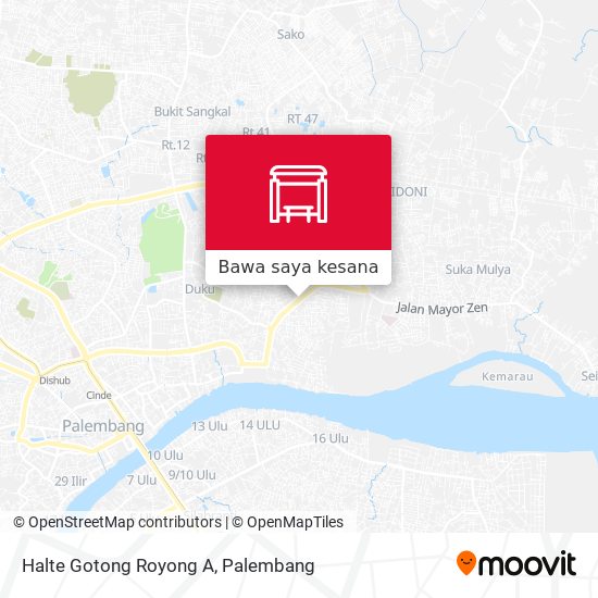 Peta Halte Gotong Royong A