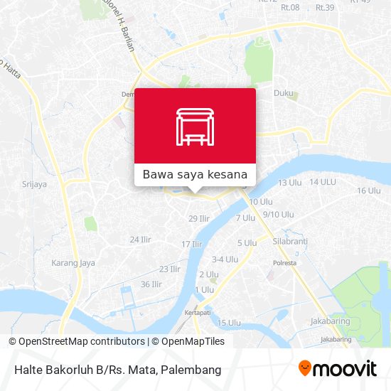 Peta Halte Bakorluh B/Rs. Mata