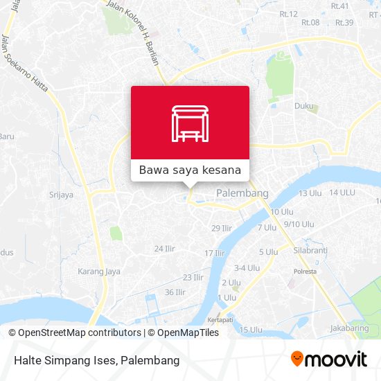 Peta Halte Simpang Ises