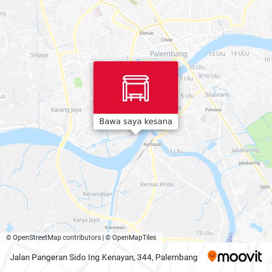 Peta Jalan Pangeran Sido Ing Kenayan, 344