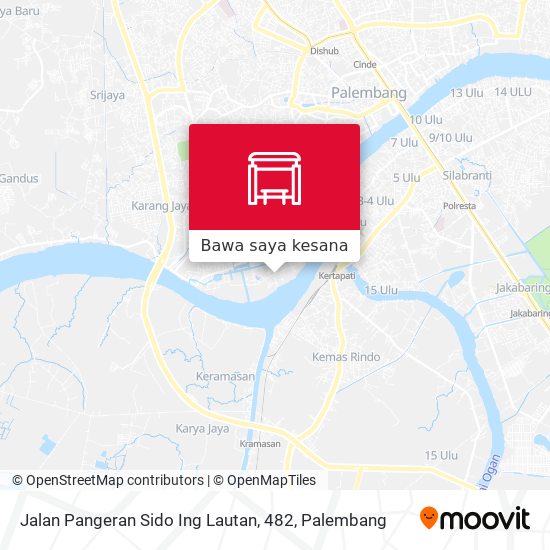 Peta Jalan Pangeran Sido Ing Lautan, 482