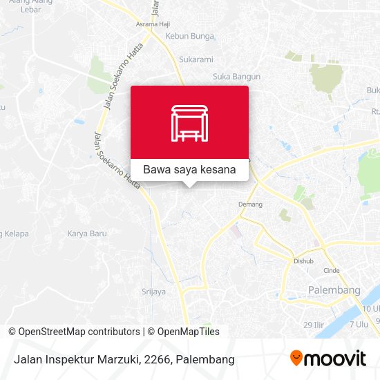 Peta Jalan Inspektur Marzuki, 2266