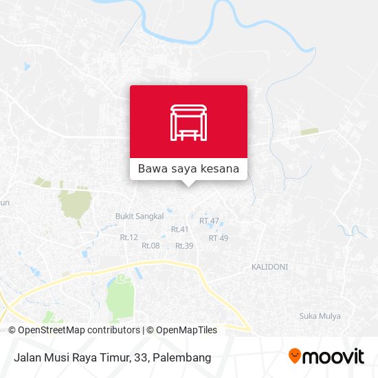 Peta Jalan Musi Raya Timur, 33