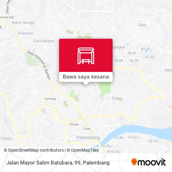 Peta Jalan Mayor Salim Batubara, 99