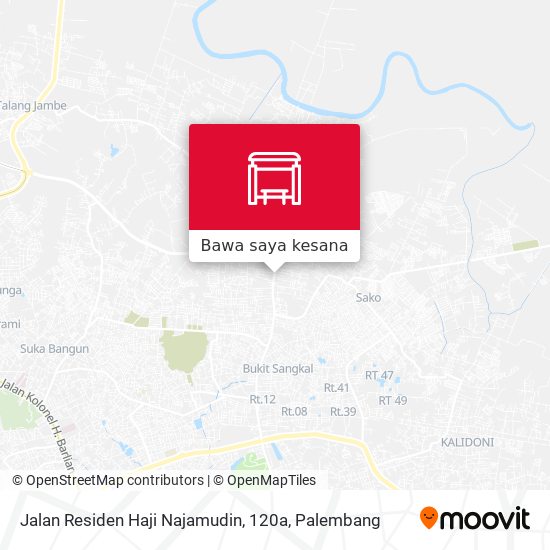 Peta Jalan Residen Haji Najamudin, 120a