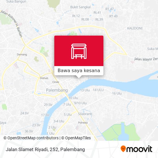 Peta Jalan Slamet Riyadi, 252