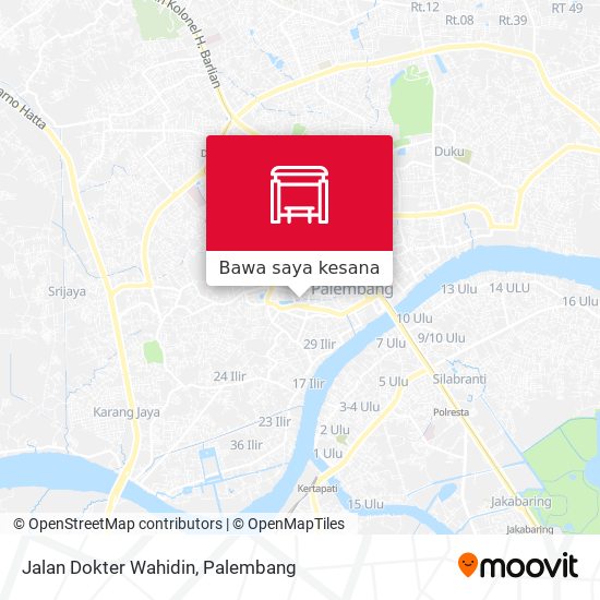 Peta Jalan Dokter Wahidin