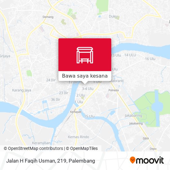 Peta Jalan H Faqih Usman, 219