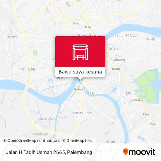 Peta Jalan H Faqih Usman 2665