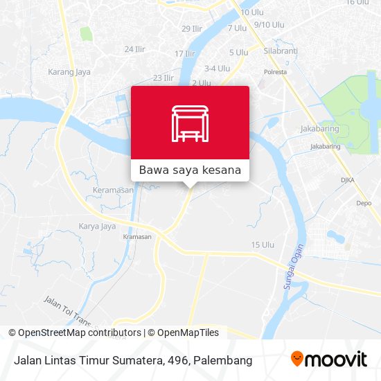 Peta Jalan Lintas Timur Sumatera, 496