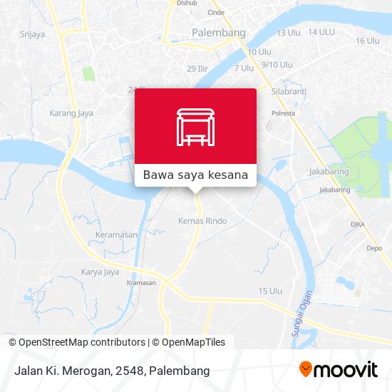 Peta Jalan Ki. Merogan, 2548