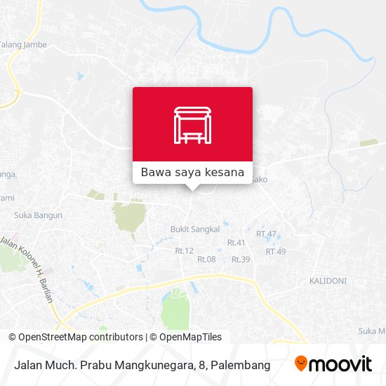 Peta Jalan Much. Prabu Mangkunegara, 8