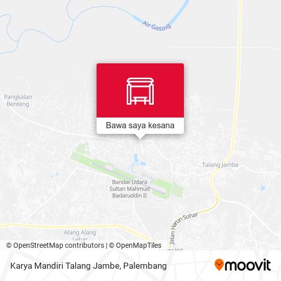 Peta Karya Mandiri Talang Jambe