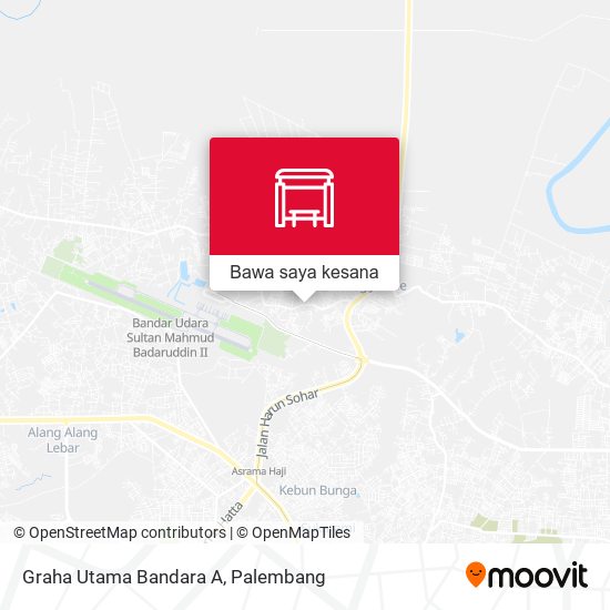 Peta Graha Utama Bandara A