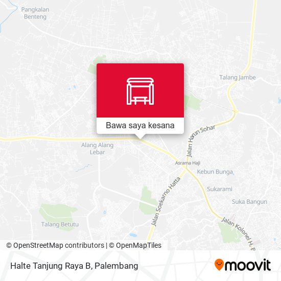 Peta Halte Tanjung Raya B