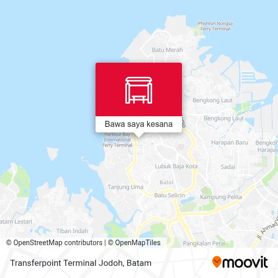 Peta Transferpoint Terminal Jodoh