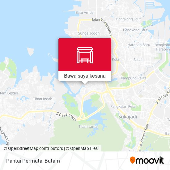 Peta Pantai Permata