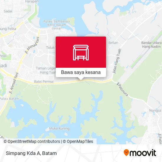 Peta Simpang Kda A