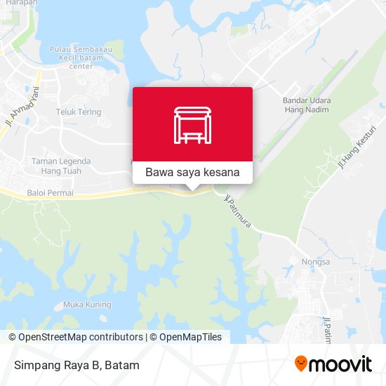 Peta Simpang Raya B