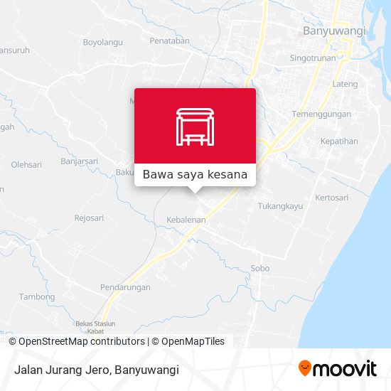 Peta Jalan Jurang Jero