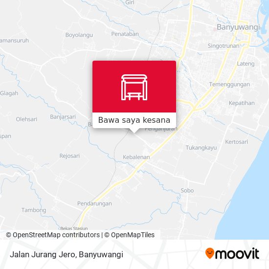 Peta Jalan Jurang Jero